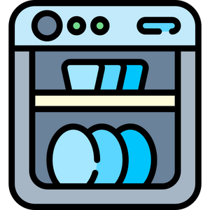 Empty dishwasher