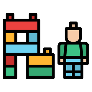 Make something out of bricks