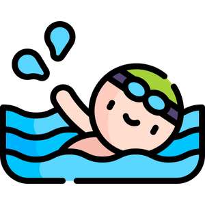 Swimming lesson