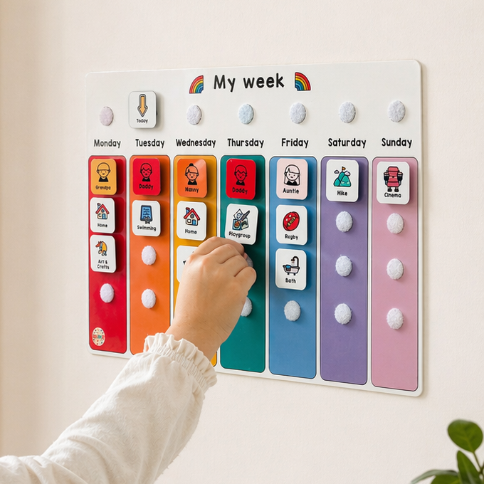Visual timetables