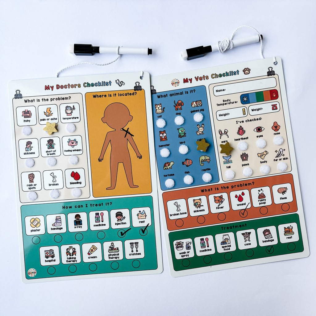 Doctor And Vets Roleplay Checklist For Kids Craftly Ltd Doctor And Vets Roleplay Checklist For Kids Craftly Ltd