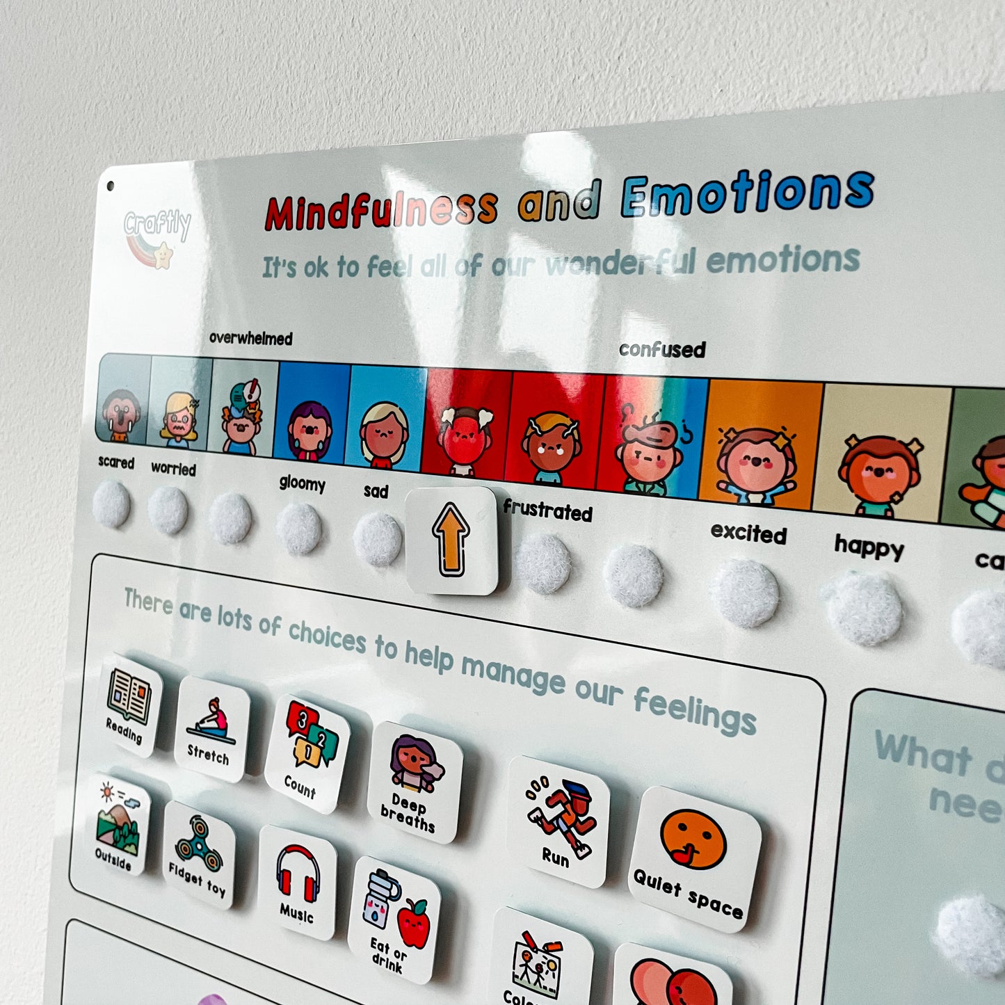 Emotions and Mindfulness Display Board