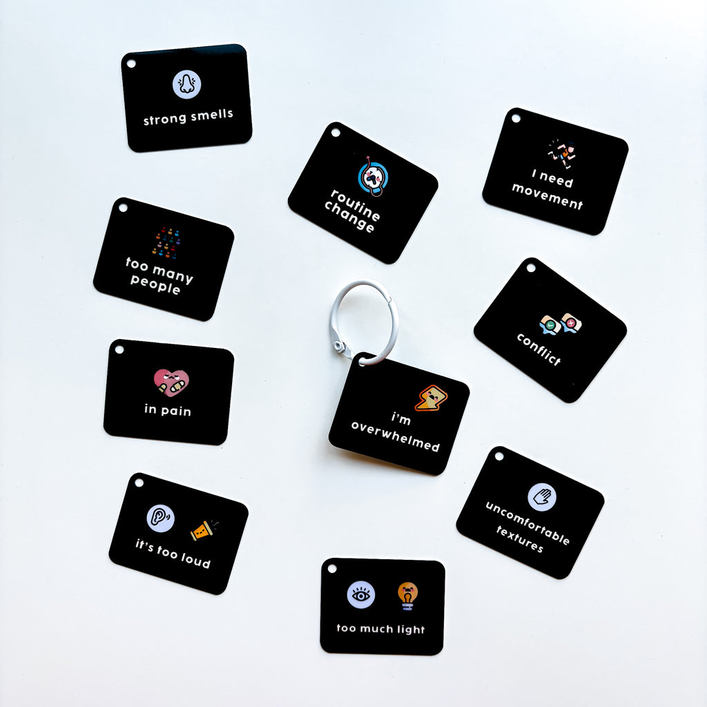 Sensory Triggers Keyring – Craftly Ltd