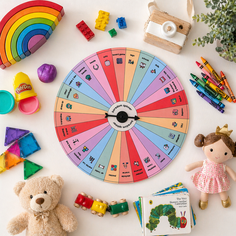 Anti-Boredom Play Ideas Spinner