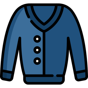 Cardigan (blue)