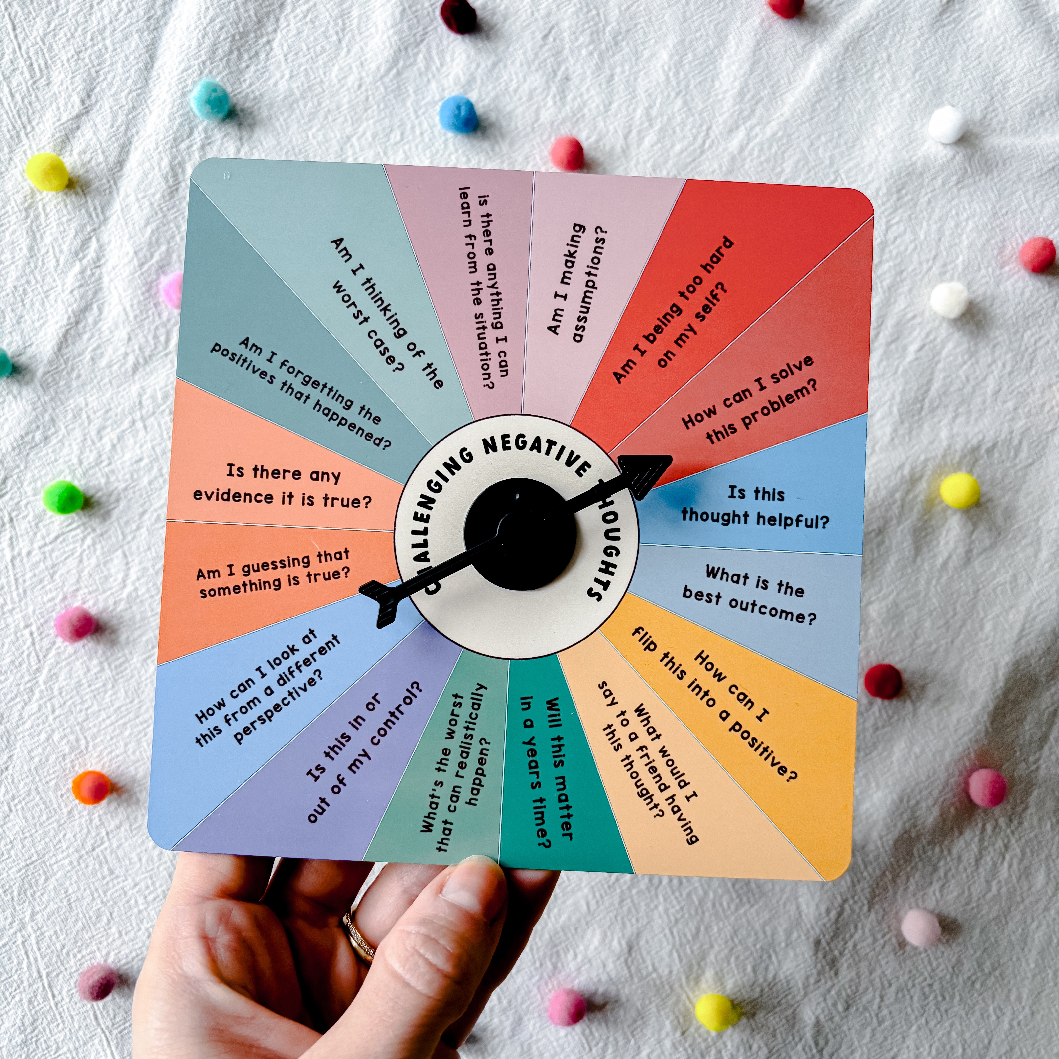 Negative Numbers Prompts Challenging Negative Thoughts Prompts – Craftly Ltd