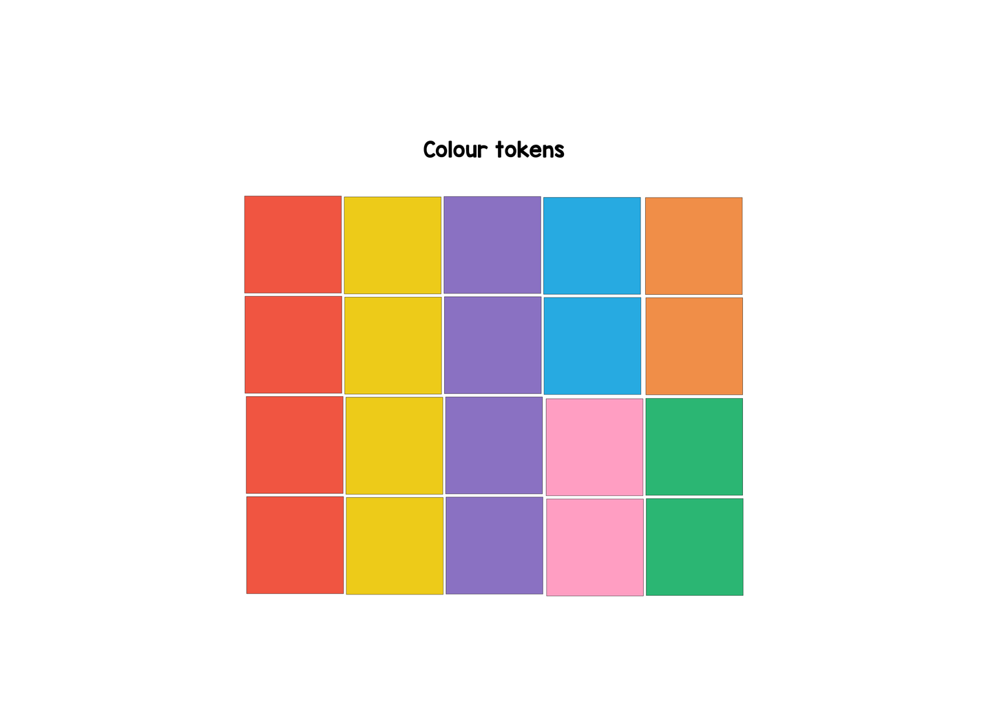 Colour Tokens