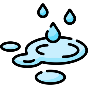 watery