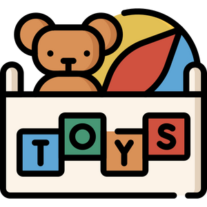 Tidy up toys