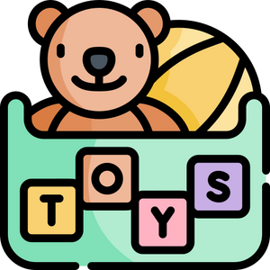 Tidy up toys