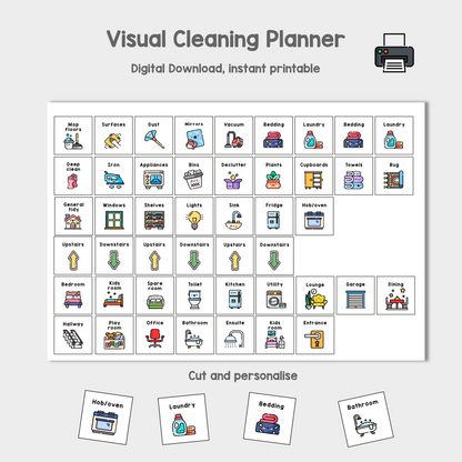 PRINTABLE Cleaning Planner