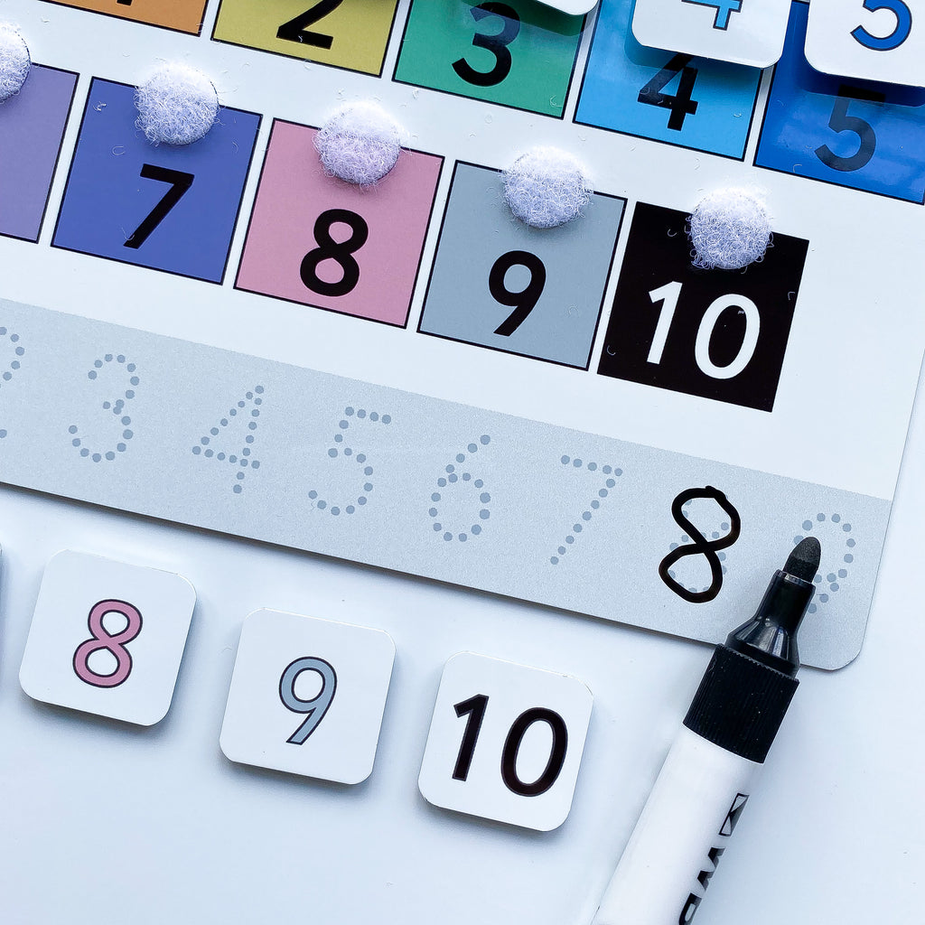 Matching Numbers to 10 Board – Craftly Ltd