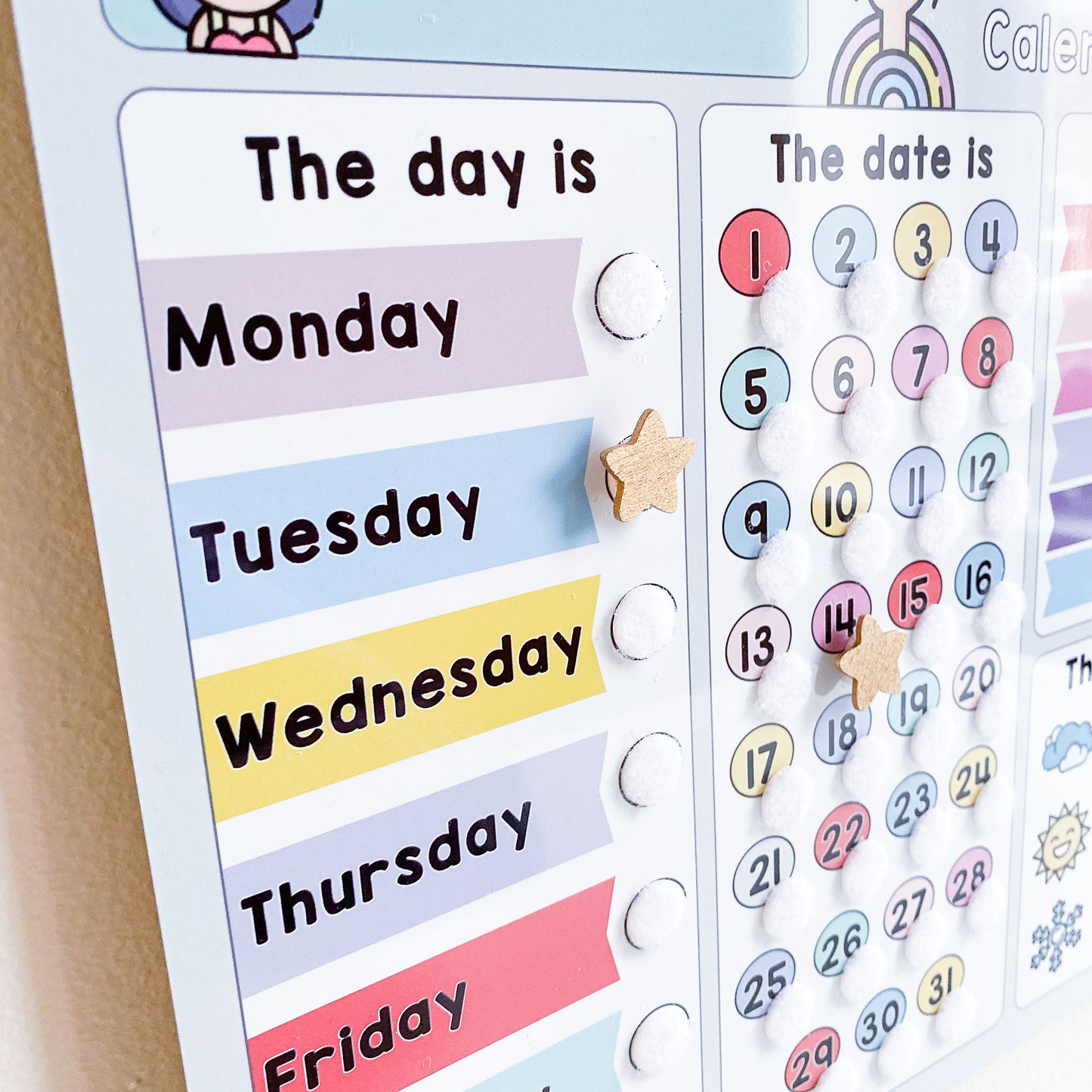Children's Supergirl Calendar
