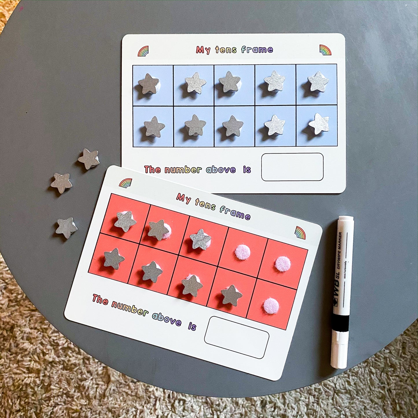 Tens Frames Set for Maths – Craftly Ltd