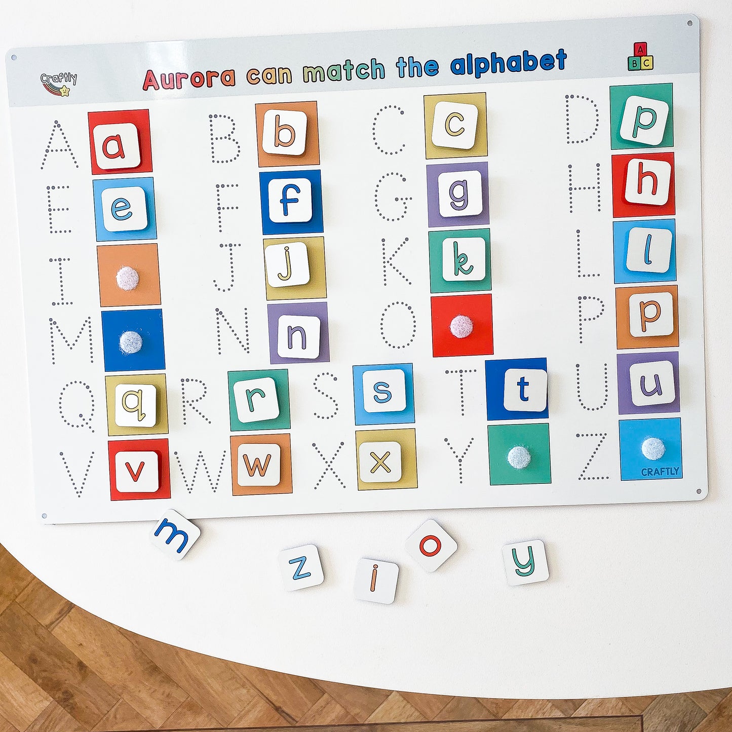 Alphabet Matching Mat Activity