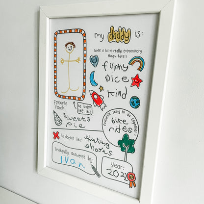 My Daddy is… Father’s Day Activity Gift