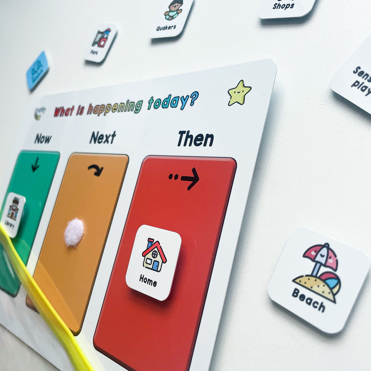 Now Then Visual Now, Next Then Visual Timetable – Craftly Ltd