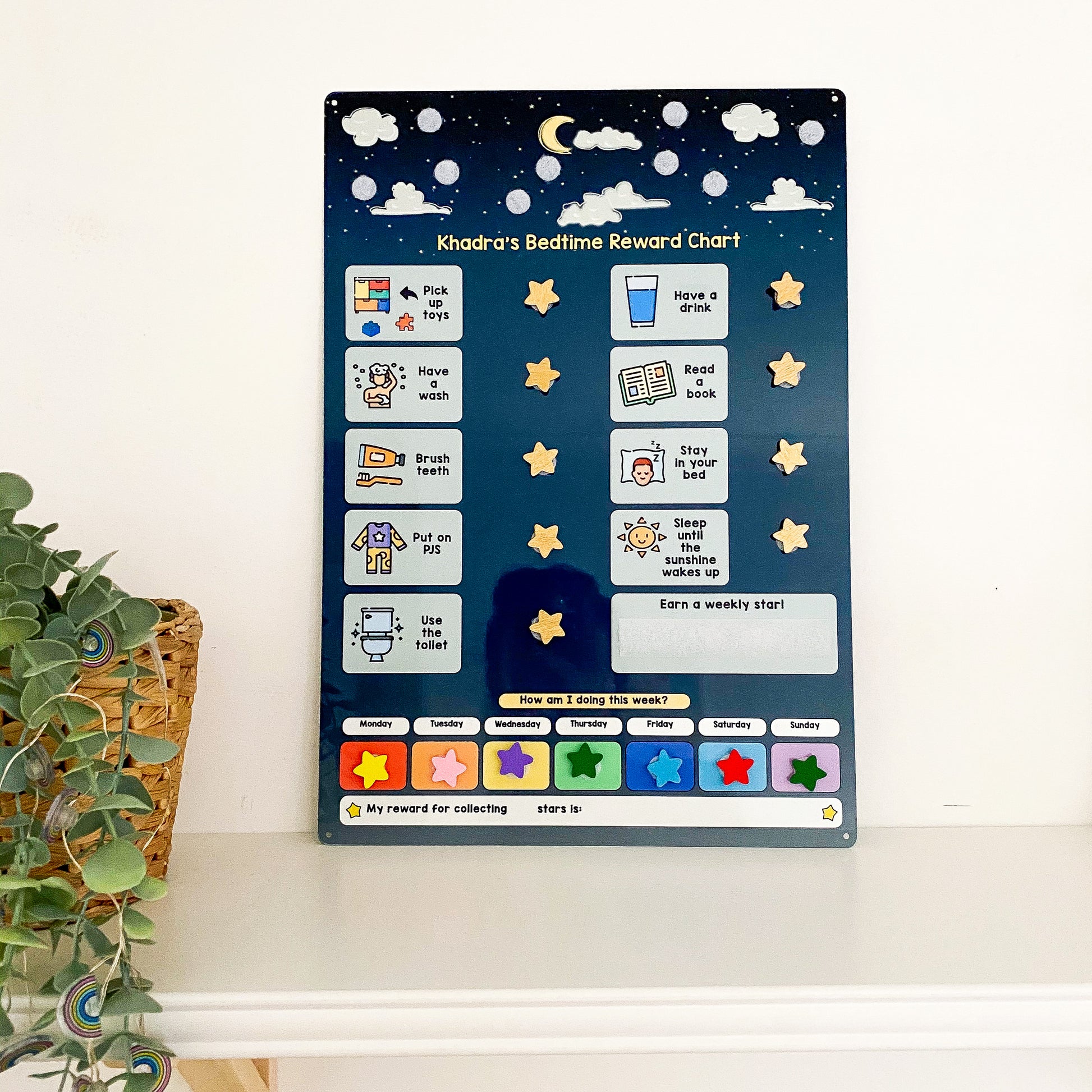 Children's Bedtime Routine Board – Craftly Ltd